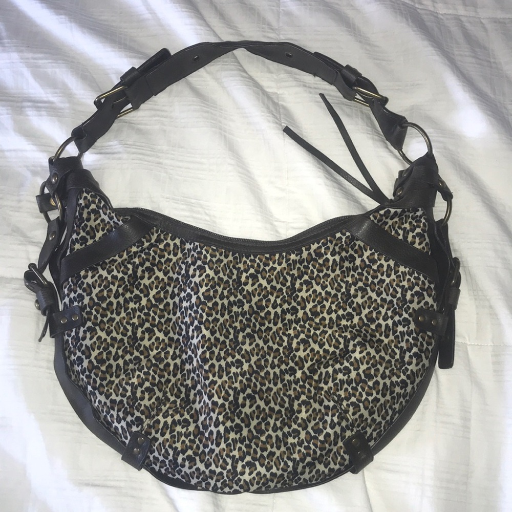 Cheetah print purse